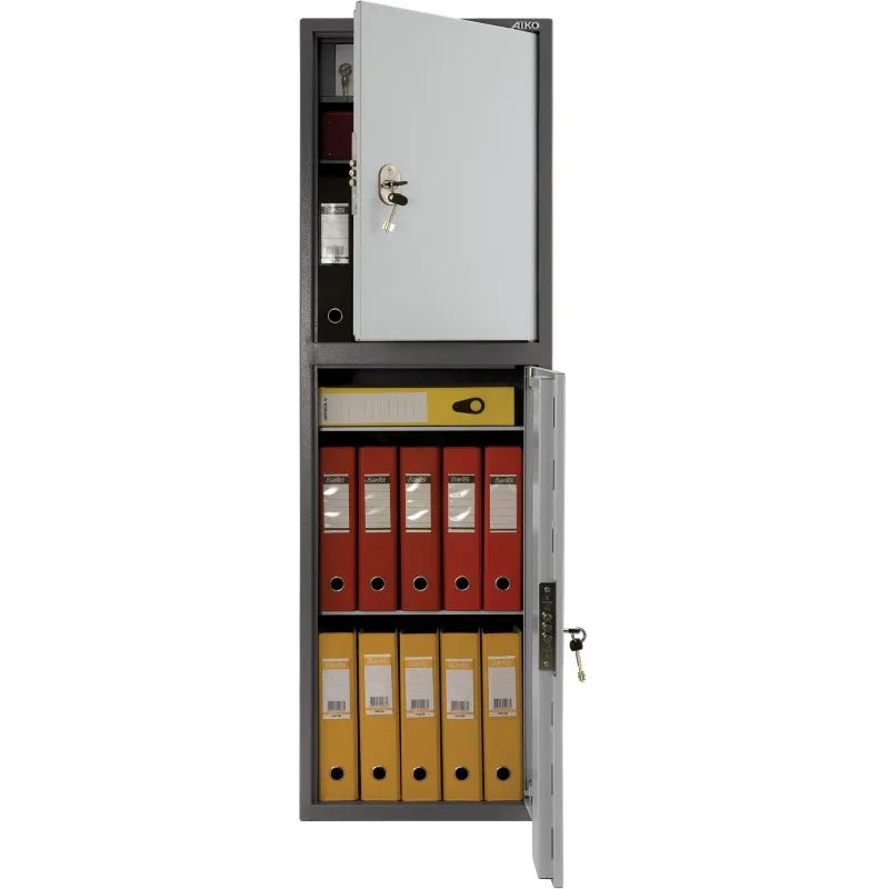 Шкаф для бумаг AIKO SL-150/2T с 2 отделами 460х340х1490