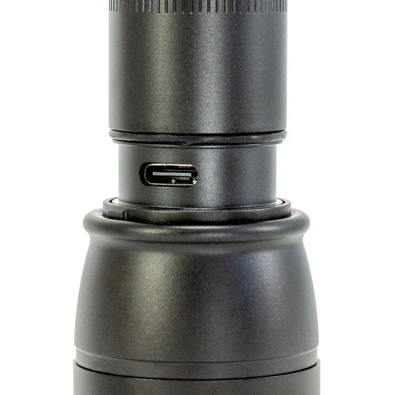 Фонарь ЯРКИЙ ЛУЧ F20 Falcon CREE XP-L HI, 3 режима, аккум