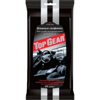 Салфетки влажные для салона автомобиля Top Gear №30