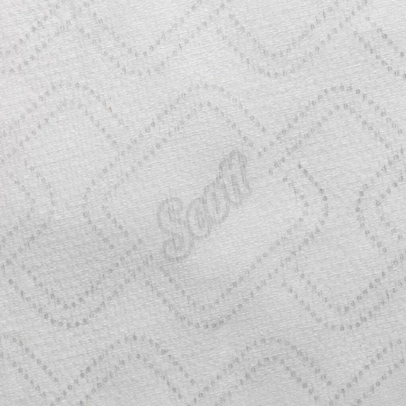 Полотенца бумажные д/дисп KK Scott Max в рулонах, 1сл, белые, 6х350м, 6691