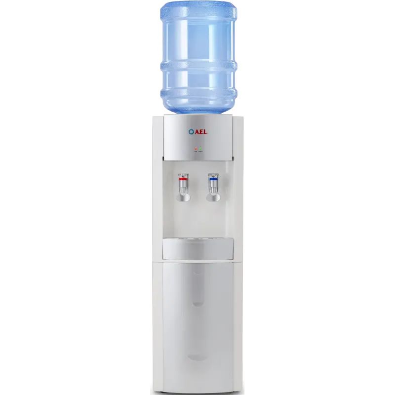 Кулер для воды AEL LD-AEL-28 white/silver напольный электронное охлаждение