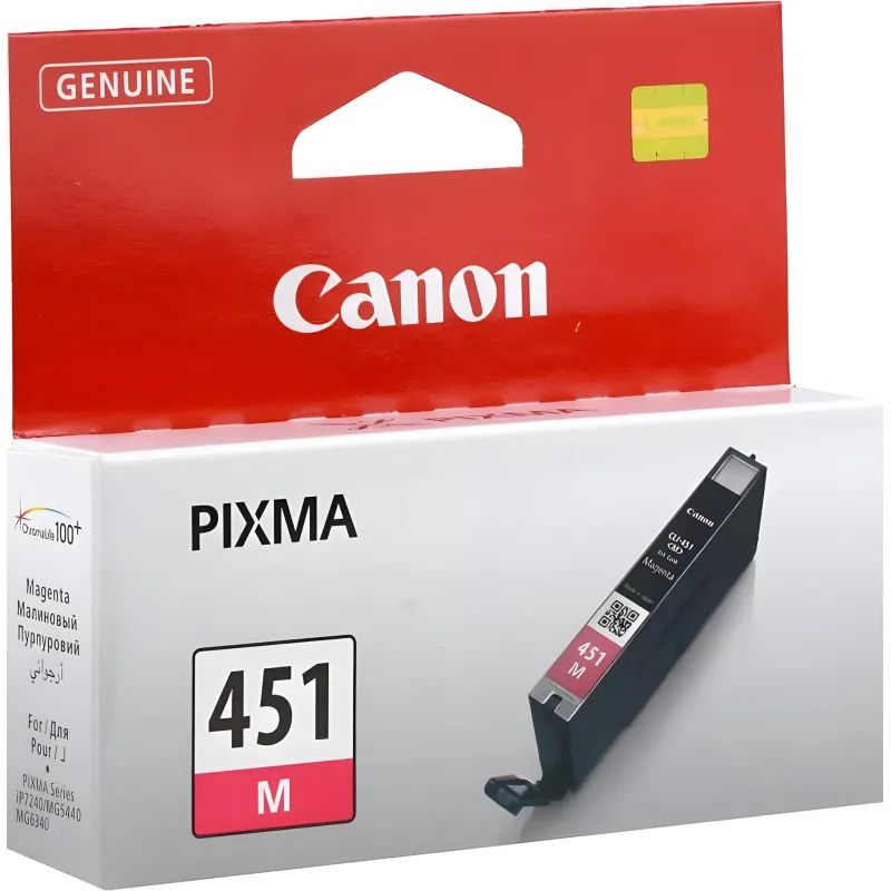 Картридж струйный Canon CLI-451M (6525B001) пур. для MG5440/6340 iP7240