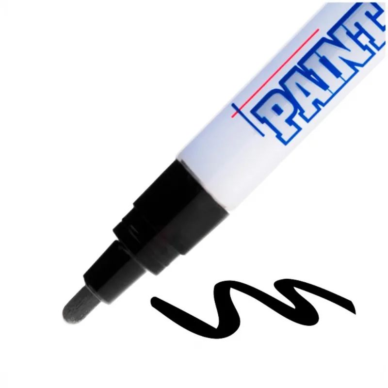 Маркер лаковый MunHwa 4 мм черный