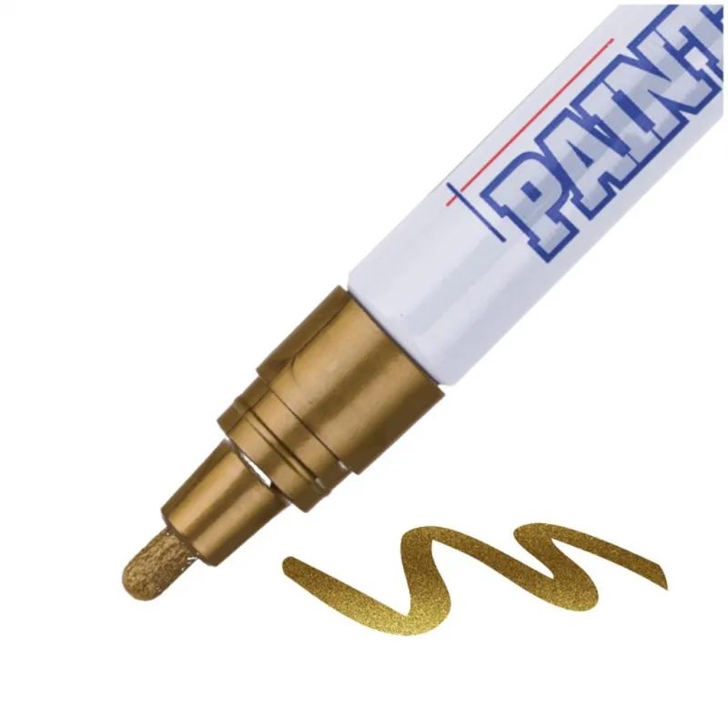 Маркер лаковый MunHwa 4 мм золото