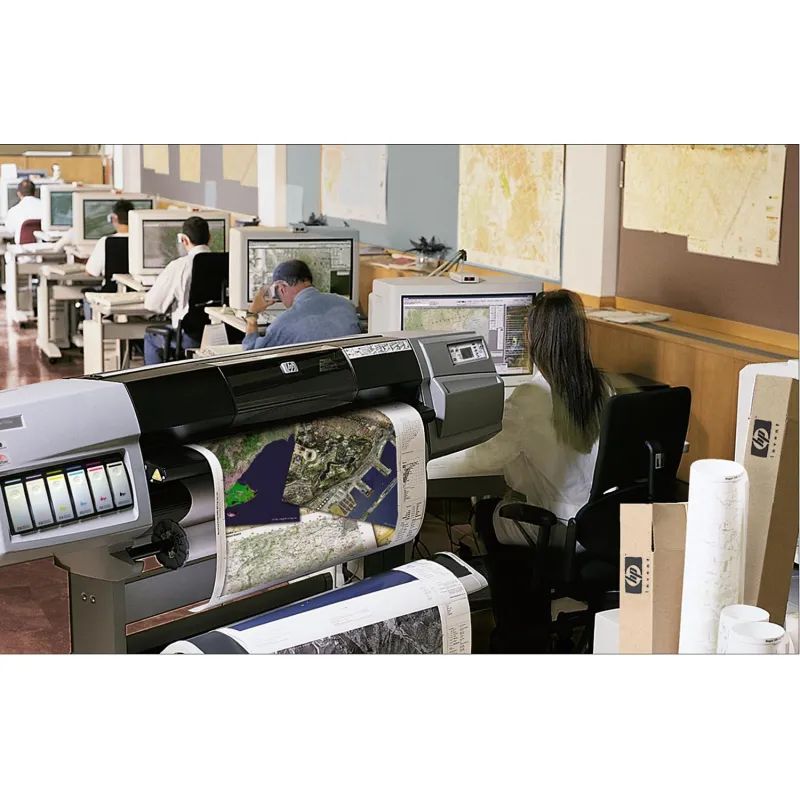Бумага широкоформатная HP Bright White InkJet  90г 610ммх45.7м 50,8ммC6035A