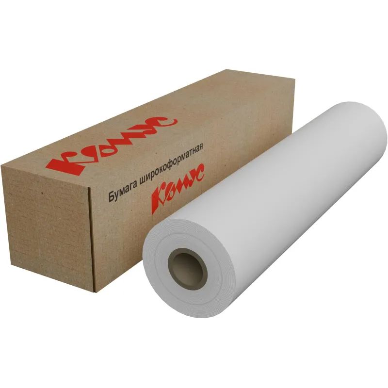 Бумага широкоформатная InkJet 80г 420ммх45м 50,8мм