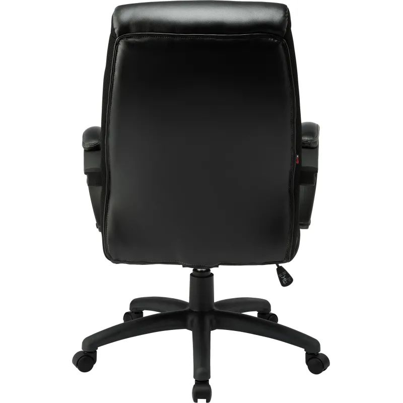 Кресло BN_Dp_EChair-648 TPU кожзам черный, пластик черный