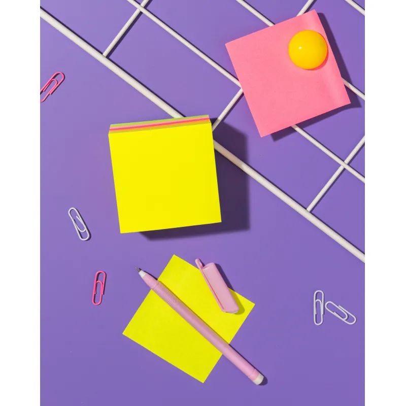 Стикеры Attache Selection куб 76х76, радуга 400 л