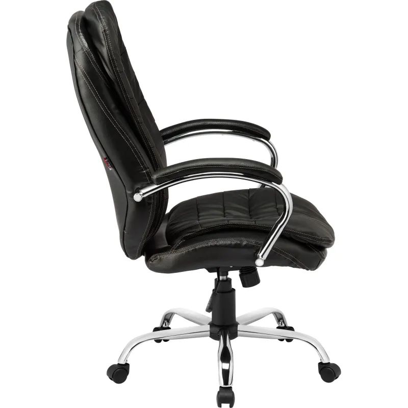 Кресло BN_Dp_Руководителя EChair-515 RT рецикл.кожа черный