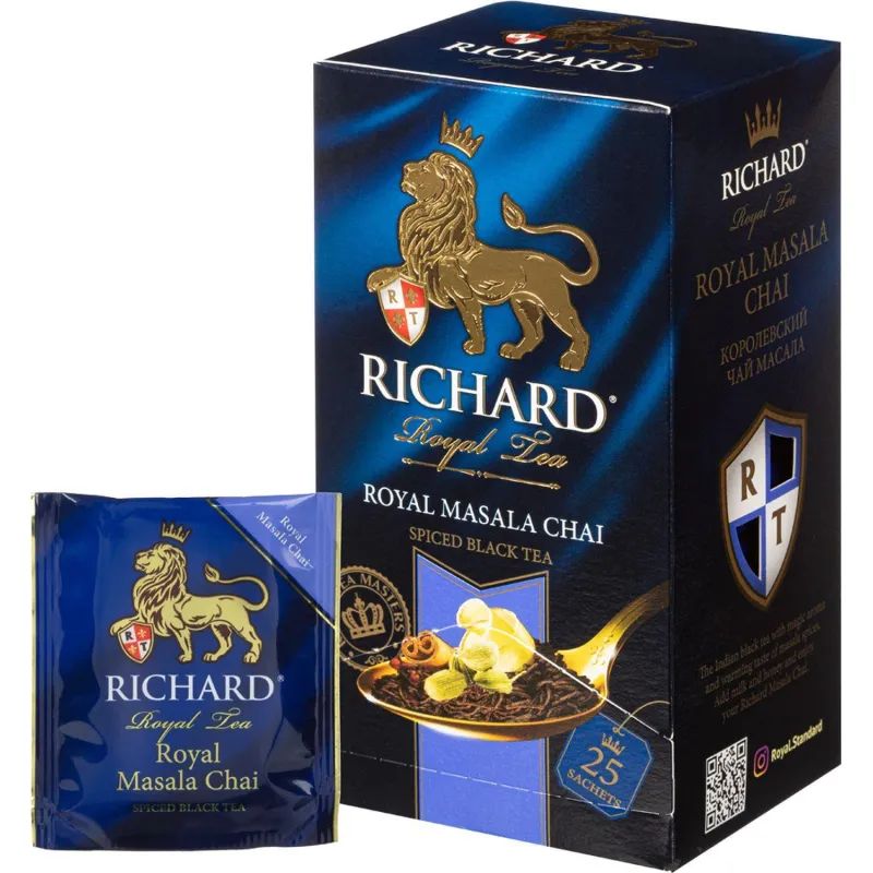 Чай Richard Royal Masala Chai черный 25 сашет