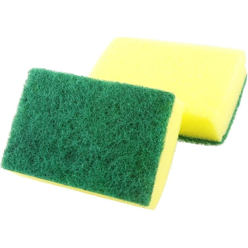 Губка для мытья посуды прямоугольная  большая 116х76х33, 1шт/уп