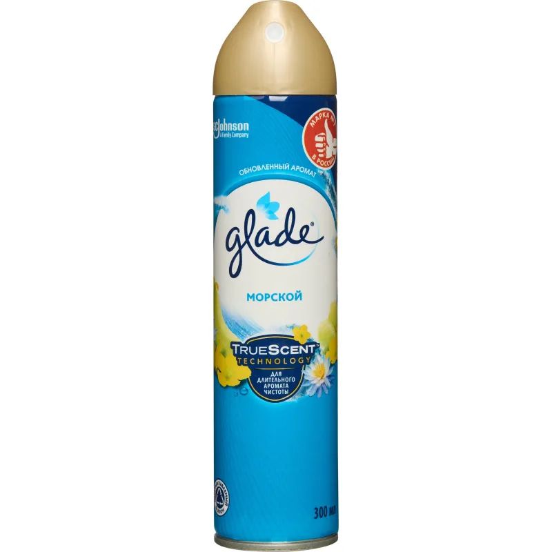 Освежитель воздуха GLADE Морской 300мл