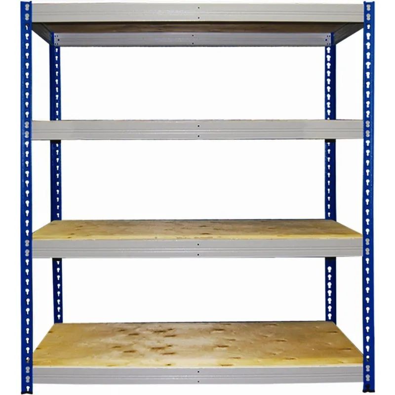 Стеллаж металлический MZ_МКФ15614-2.0   груз. 4 полки 1525х610х2000