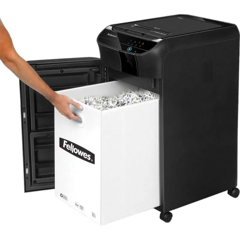 Шредер (уничтожитель) Fellowes AutoMax 350C, 4ур.секр., 12лист, 68л