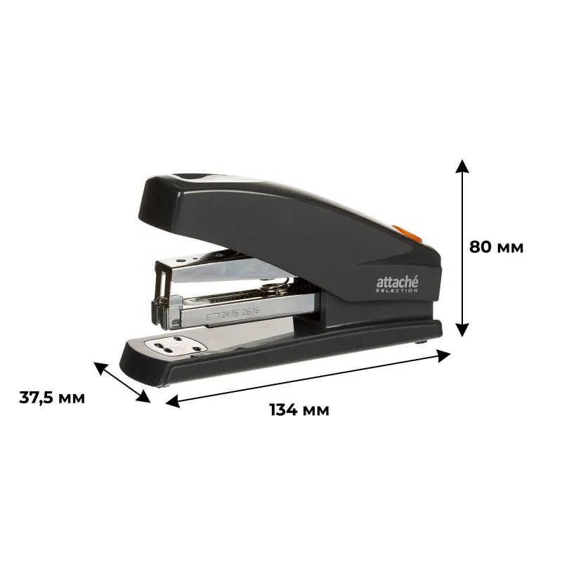 Степлер Attache Selechion (№24/6,26/6) до 25лис,энергосберегающий,т-сер