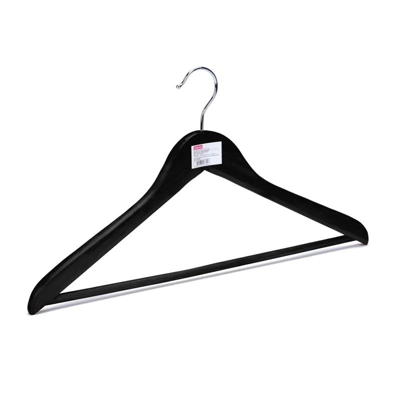 Вешалка-плечики WW_ Attache CU3013M-B3/LH001-CB дер,пер,плс,р48-50чер УП3шт