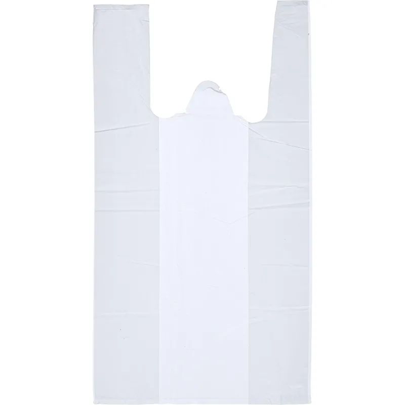 Пакет-майка ПНД 25+12х45 12мкм 100шт./уп. белая