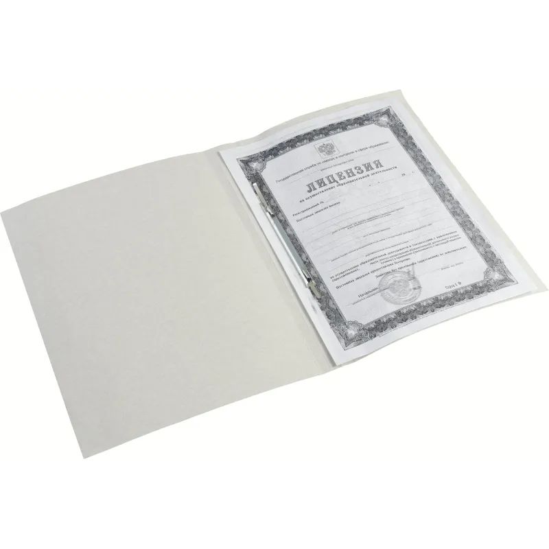 Скоросшиватель картон. ДЕЛО 300 гр/м2  А4 200 лист немелован