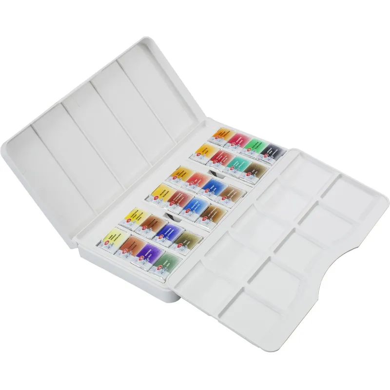 Краски акварельные Санкт-Петербург 24 шт х2,5 мл, 1942017