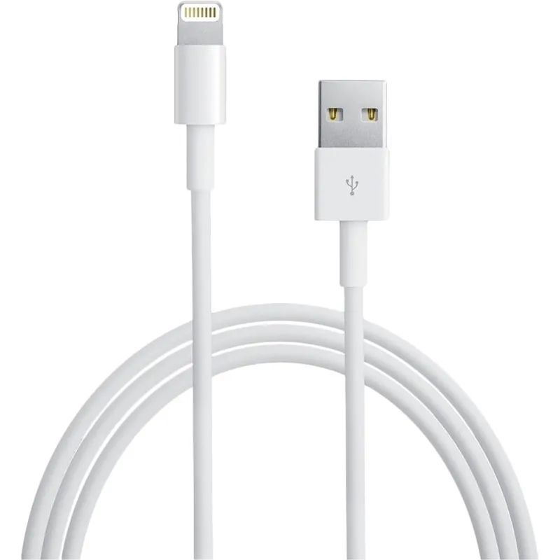 Кабель Apple Lightning - USB Cable (2 m), бел, MD819ZM/A