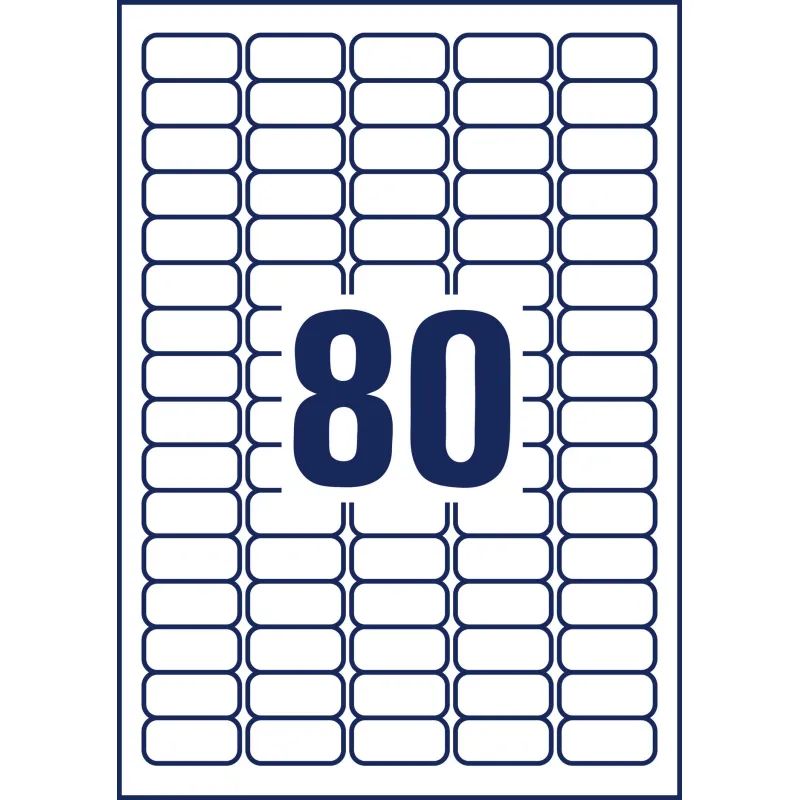 Этикетки самоклеящиеся L4732REV-25Удаляемые,35.6х16.9мм,IJ+L+K+CL,2000шт/уп