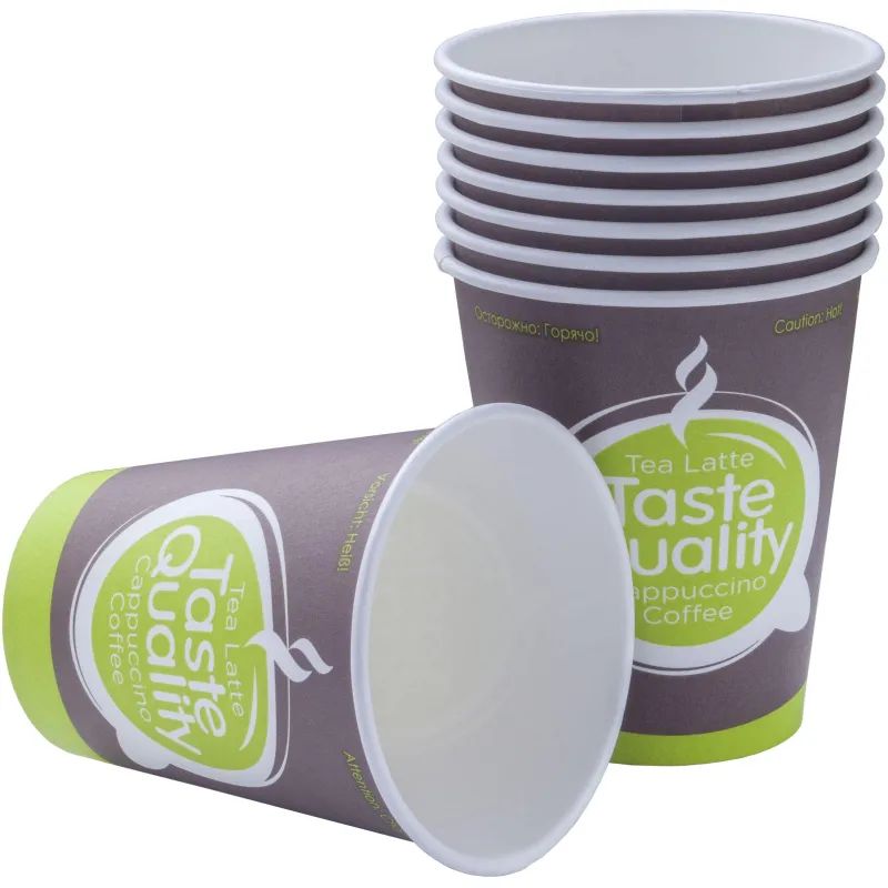 Стакан одноразовый бум однослойный d-70мм 165мл TasteQuality100шт/уп