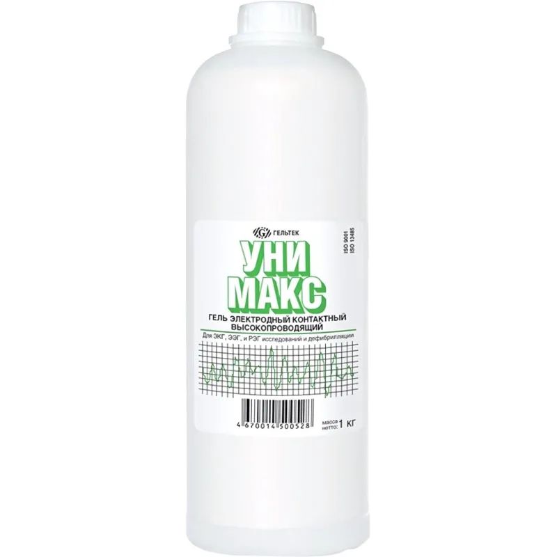 Гель для ЭКГ УНИМАКС 1 кг/бут.