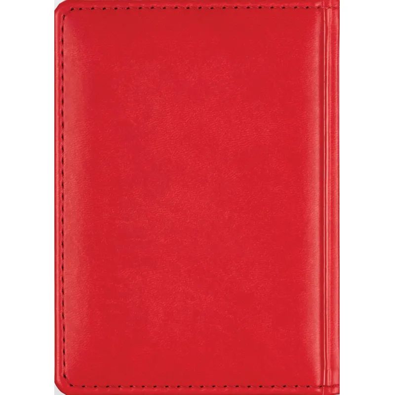 Ежедневник недатированный красный,А6,110х155мм,176л,ATTACHE Сиам