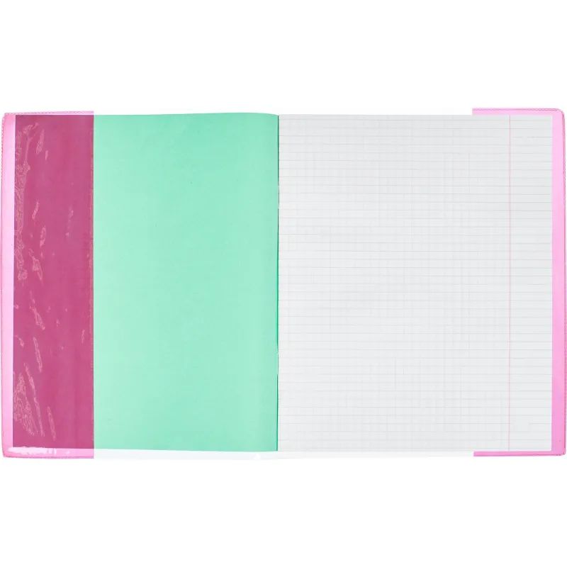 Набор обложек д/дневн,тетр,цв.клап,212х350,ПВХ,110мкм, 10 шт/уп