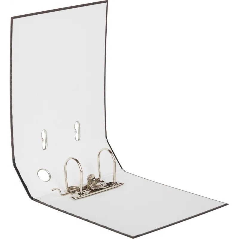 Папка-регистратор ATTACHE, формат A5,гориз,75мм,мрам,черн, бум./бум.,карм.к