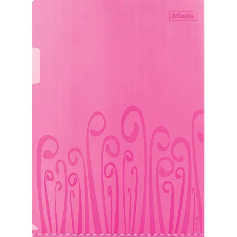 Папка уголок Attache Fantasy А4 в уп. 8шт/уп в асс.