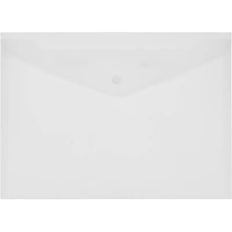 Папка-конверт на кнопке КНК 180 матовый 10шт/уп