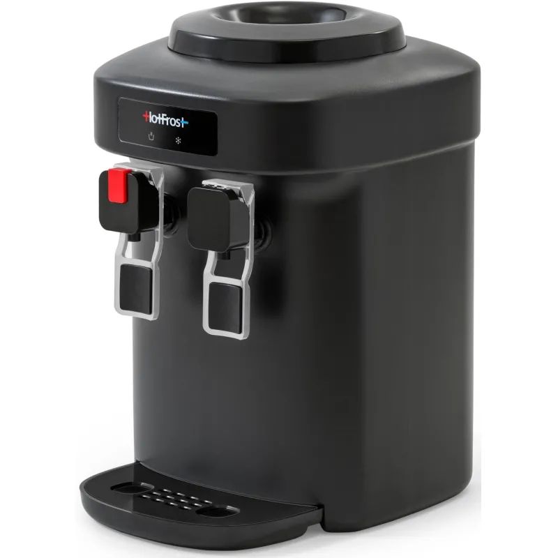 Кулер для воды HotFrost D65EN чёрный, электронное охлаждение, настольный
