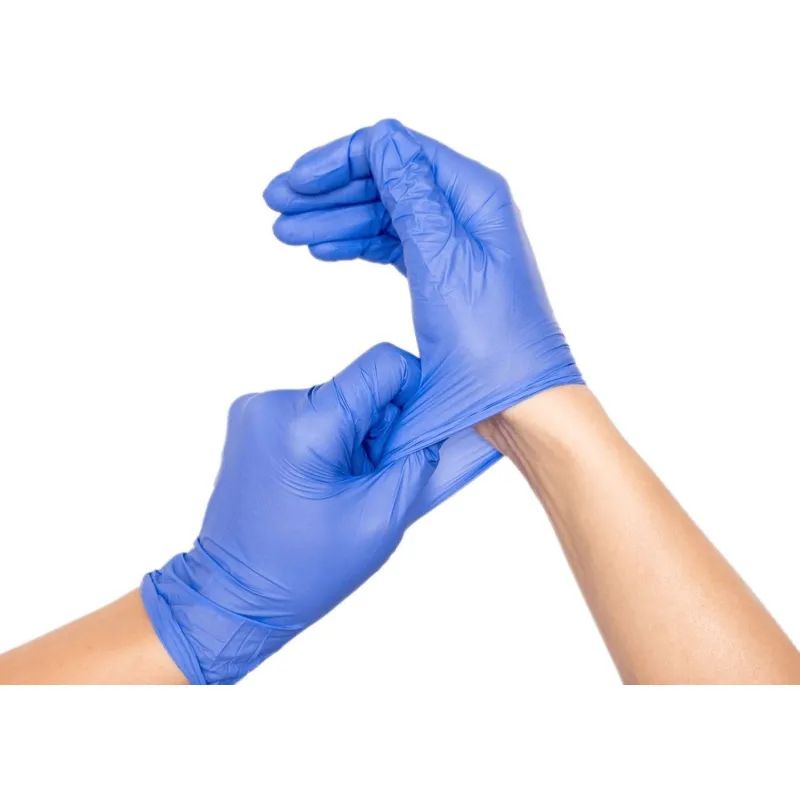 Перчатки однораз. PACLAN нитрил неопудренные синие 407871 р.M 100шт/уп,ПС