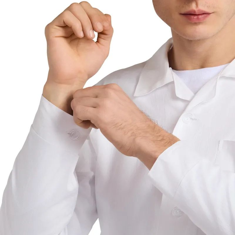 Халат мужской у02-ХЛ белый (р.44-46) 182-188