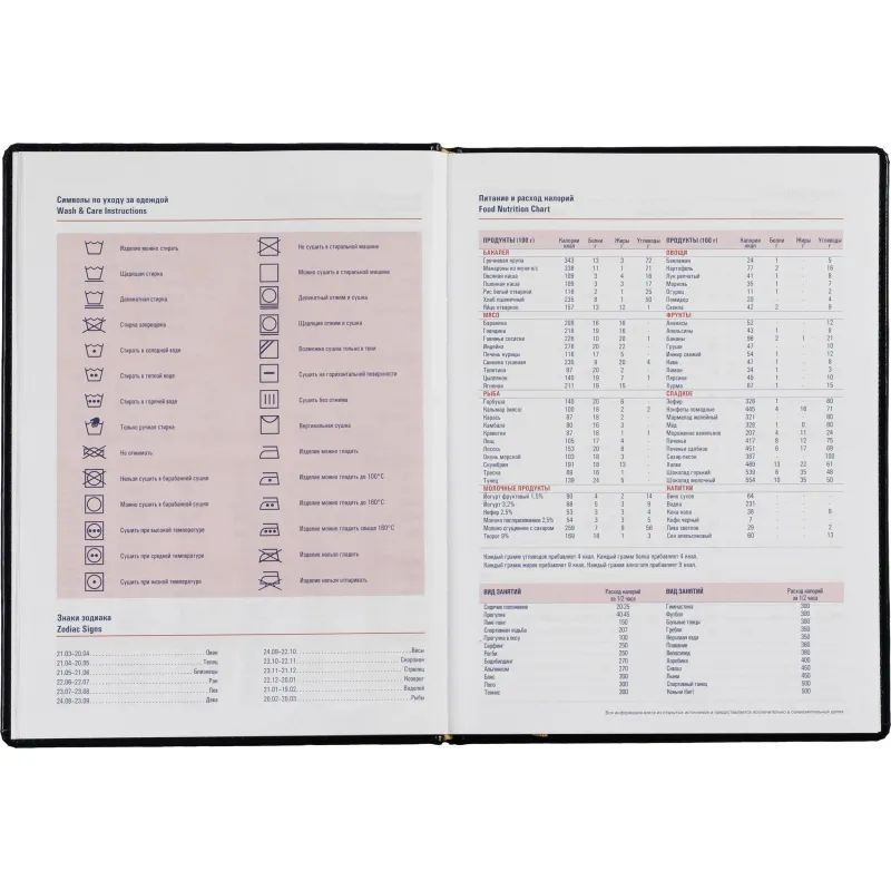 Еженедельник недатированный синий,А4,195х265мм,72л,АТТАСНЕ Каньон