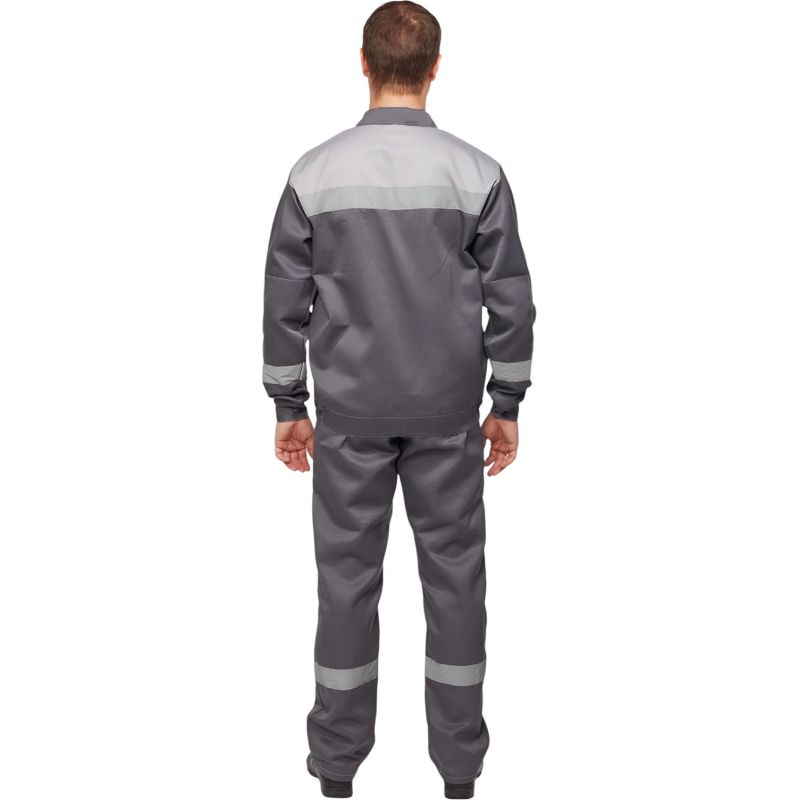 Костюм летний муж. л22-КБР т.сер./св.сер (р.52-54) 194-200