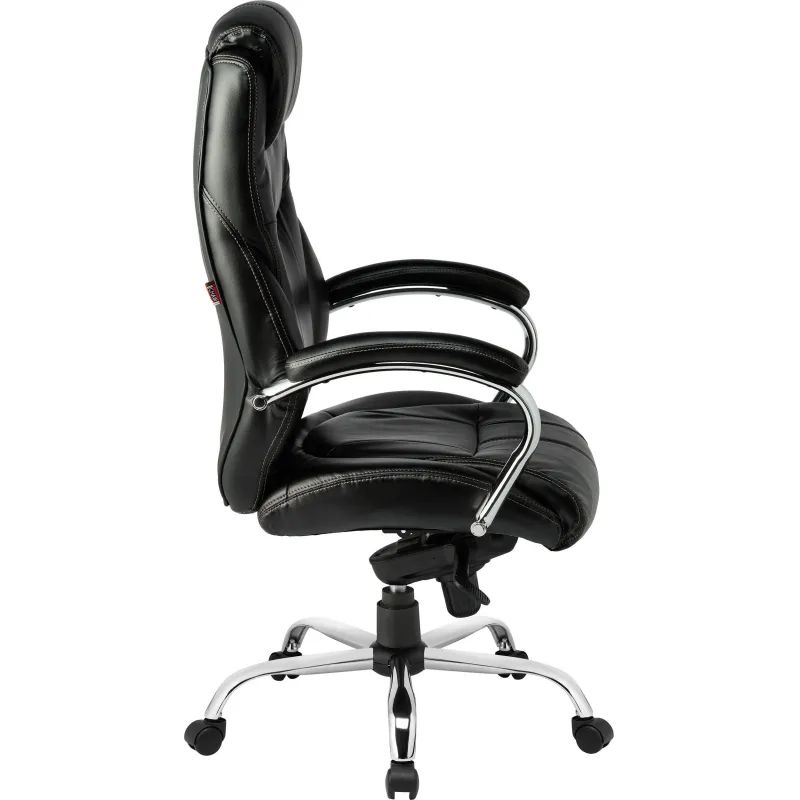 Кресло BN_Dp_Руководителя EChair-535 MPU к/з черный, хром