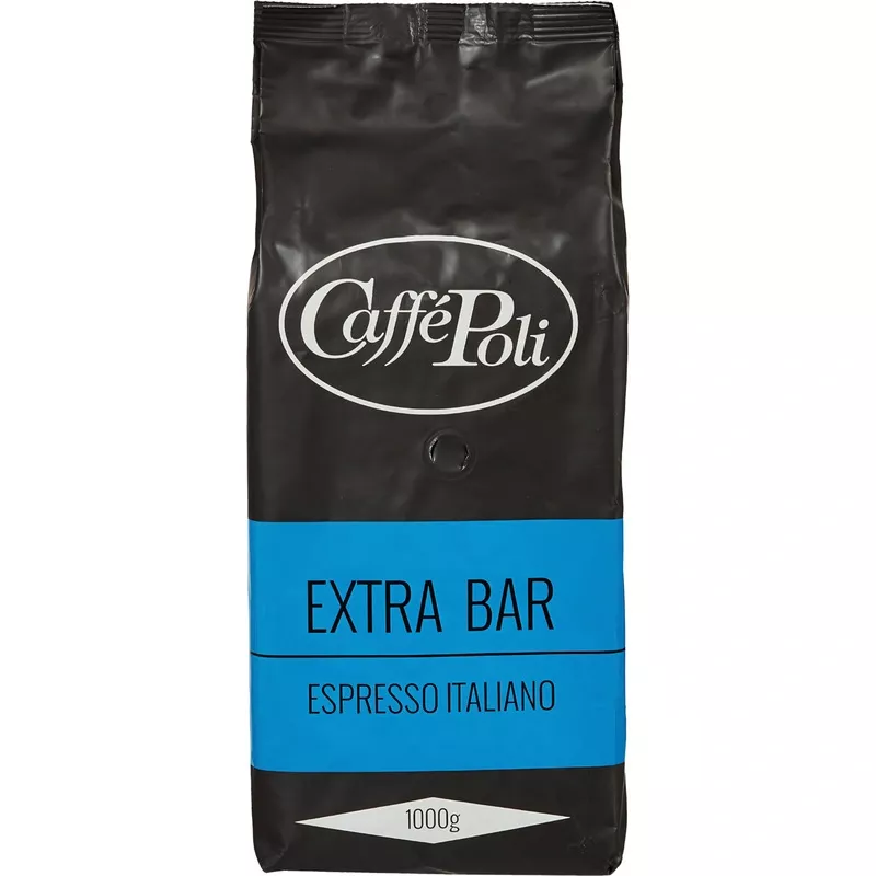 Кофе в зёрнах Caffe Poli Extra Bar 1 кг (пакет)