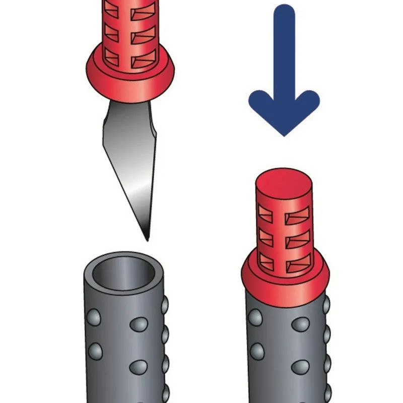 Нож скальпель безопасный Maped EASY CUT, с 3 лез. в комп