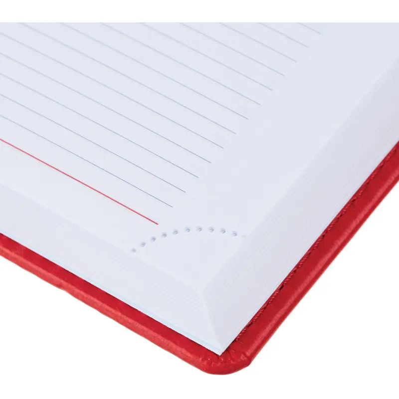 Ежедневник недатированный красный,А6,110х155мм,176л,ATTACHE Сиам