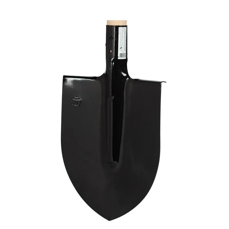 Лопата штыковая 28x21 см сталь с р/ж деревянный черенок 110 см 61460