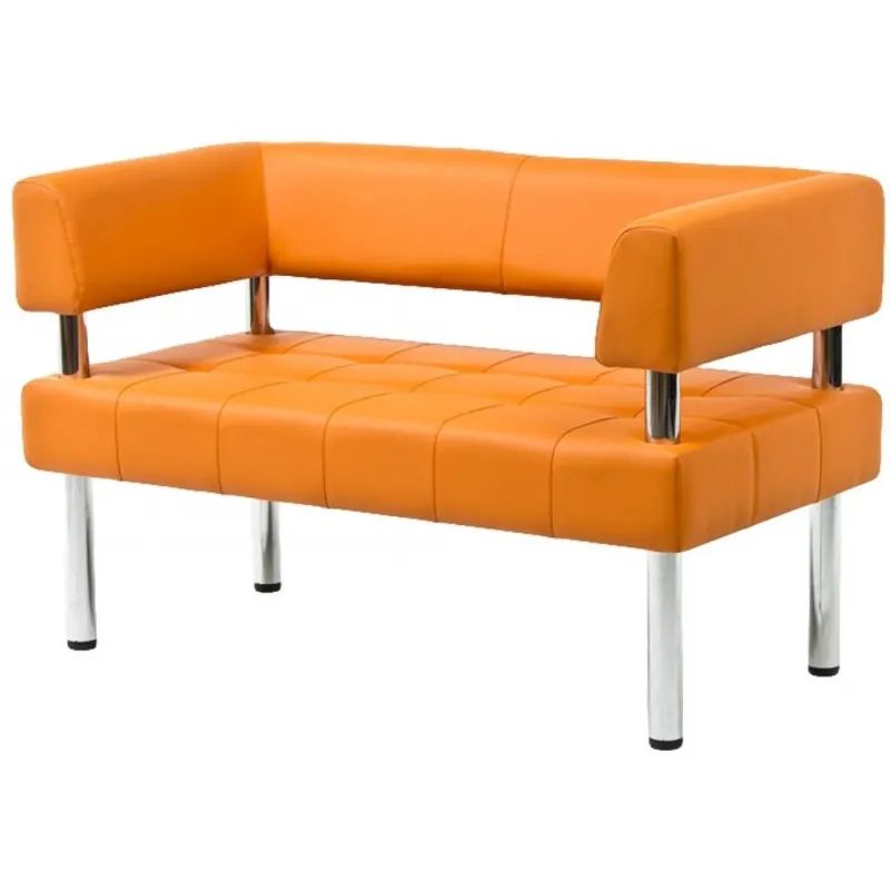 Диван MV_BUSINESS 2-х местный к/з оранжевый Oregon 20