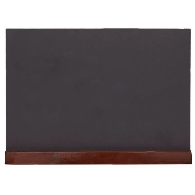 Табличка меловая настольная Attache А4 горизонт двуст-я на дерев. Подставке