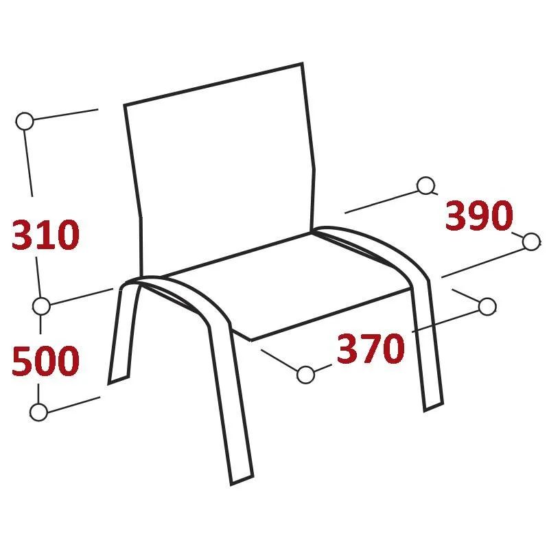 Стул UP_Аскона каркас хром, к/з черный Z11