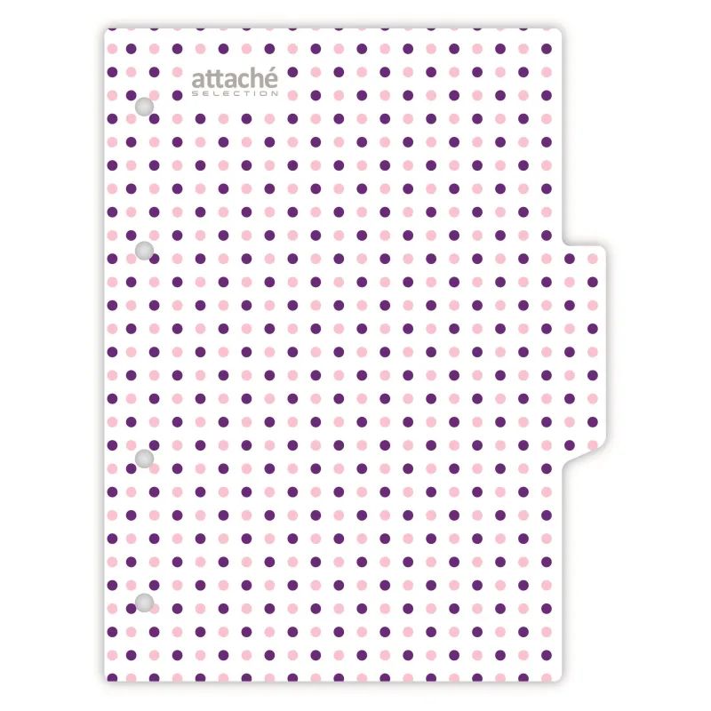 Разделитель листов пласт А5 Attache Selection Flower dreams, 3шт/уп, в асс