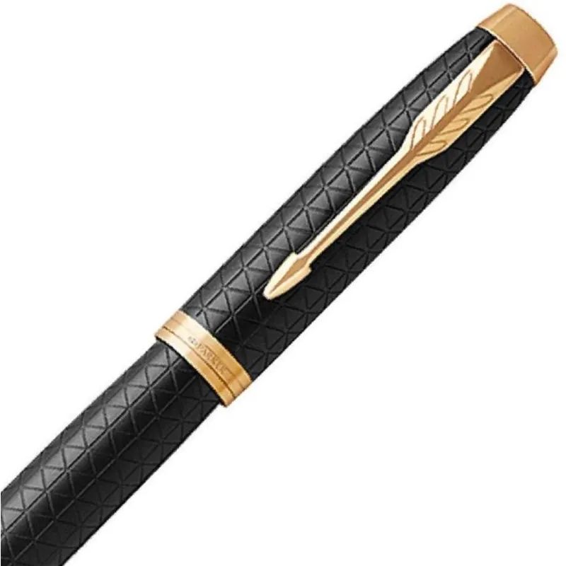 Ручка перьевая PARKER IM  PREMIUM BLACK GT 1 син картр  0,8мм 1931646