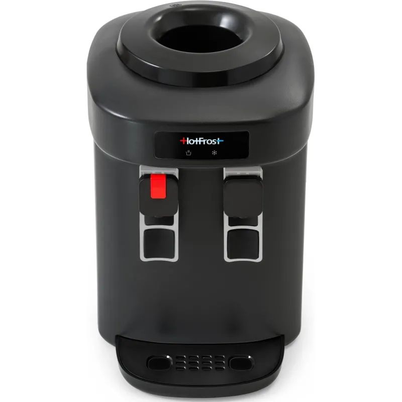 Кулер для воды HotFrost D65EN чёрный, электронное охлаждение, настольный