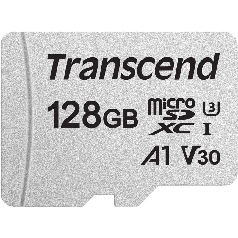 Карта памяти Transcend 300S microSDXC 128Gb UHS-I Cl10 +ад, TS128GUSD300S-A