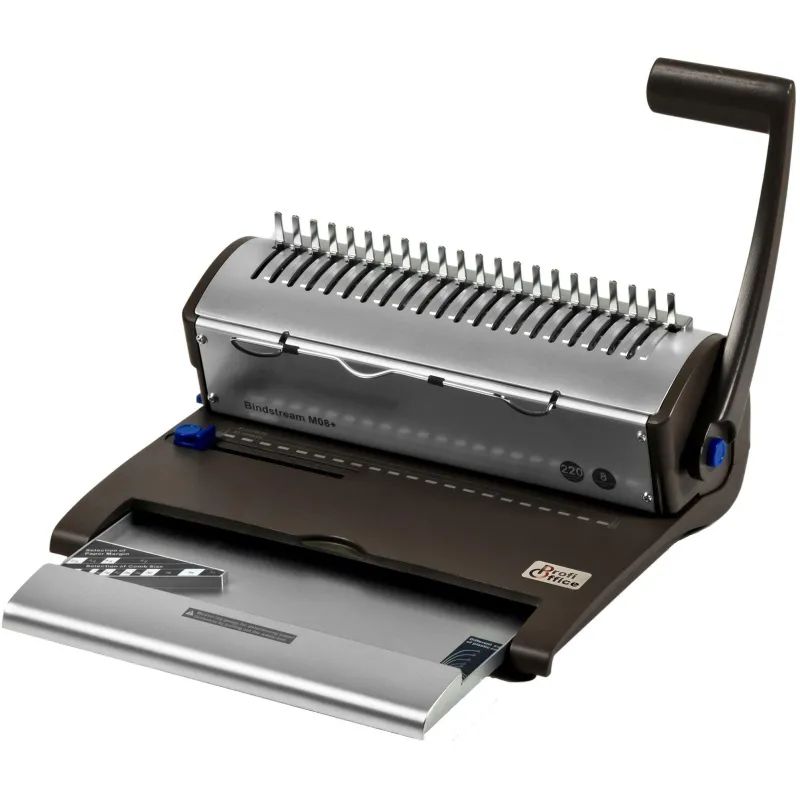 Брошюровщик ProfiOffice Bindstream M08+, А4, 8л./220л., пл.пруж.